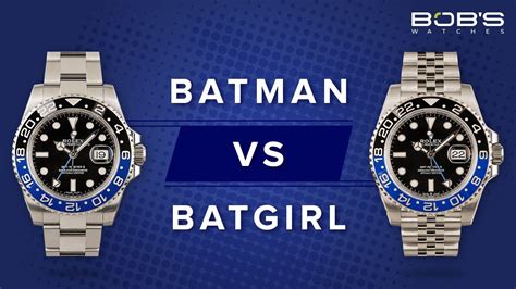 rolex catwoman|rolex batman vs batgirl debate.